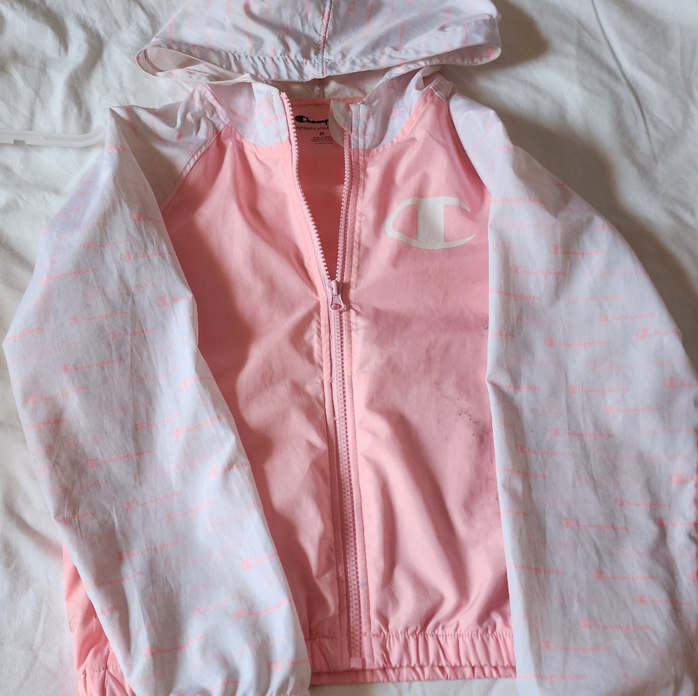Girls Champion windbreaker jacket